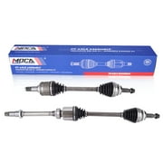 MOCA AUTOPARTS 2x Front Left & Right CV Axle Assembly Fit for 2004-2006 Toyota Sienna & 2007-2010 Toyota Sienna
