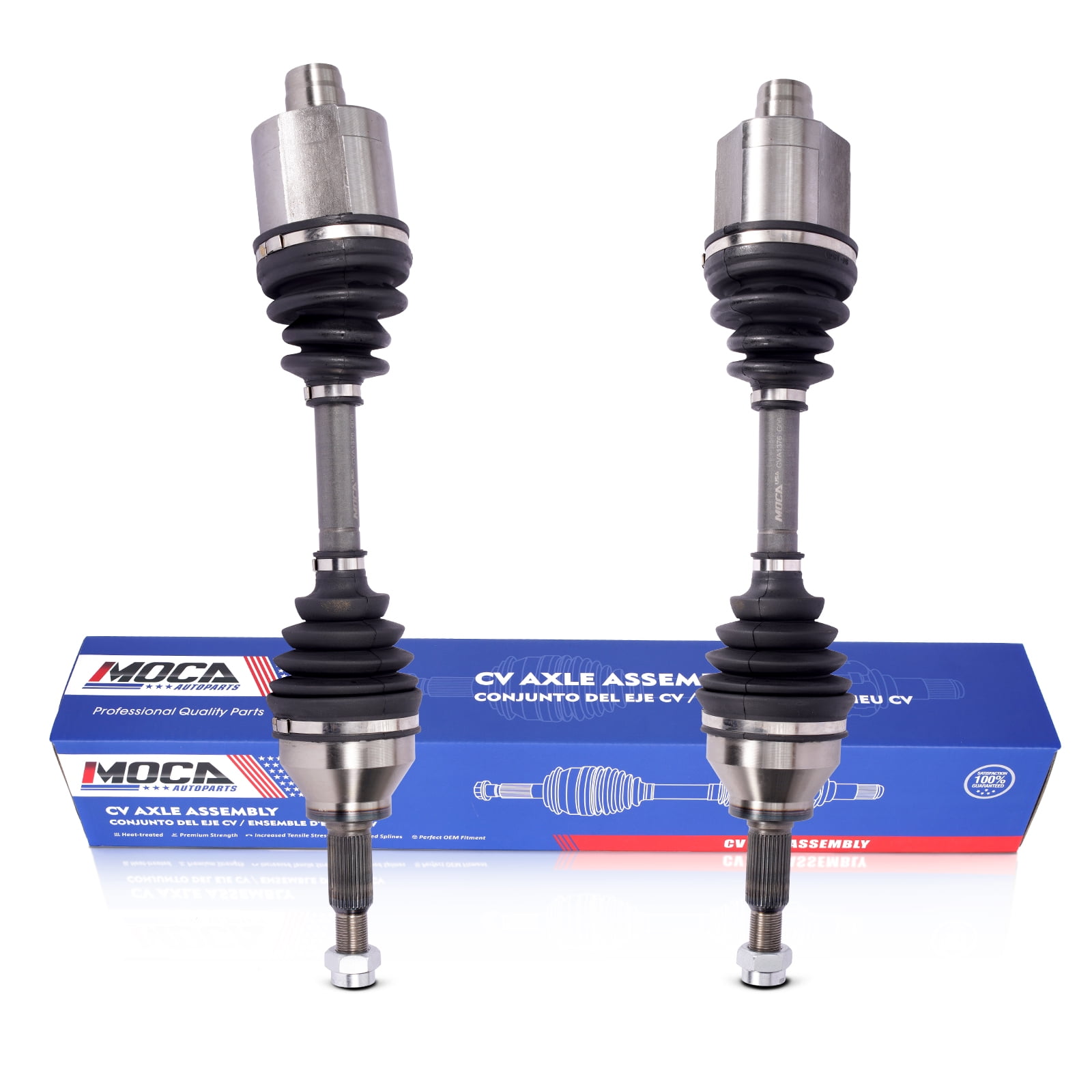 MOCA AUTOPARTS 2x Front Left & Right CV Axle Assembly Fit for 2005-2010 Chevrolet Cobalt 2.2L & 2005-2007 Saturn Ion 2.2L & 2007-2010 Pontiac G5