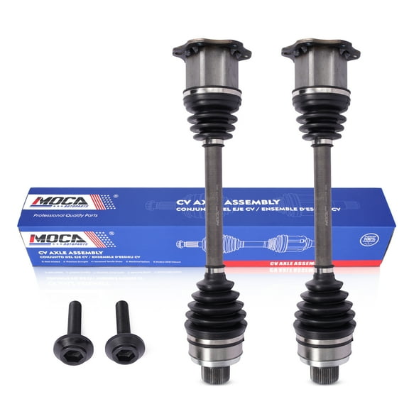 MOCA AUTOPARTS 2x Front Left & Right CV Axle Assembly Fit for 2013-2017 Audi Q5 2.0L