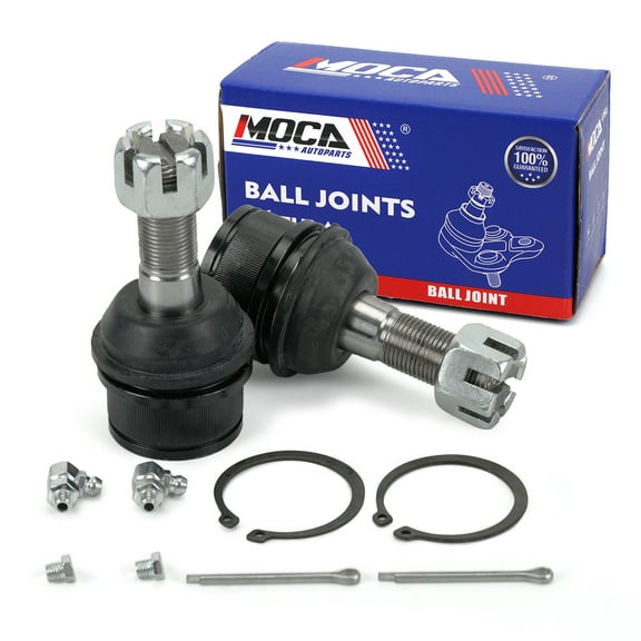 MOCA AUTOPARTS 2x Front Upper Ball Joints Fit for 1994-1999 Dodge Ram 2500 3500 & 2000-2005 Ford Excursion & 1999-2022 Ford F-350 Super Duty & 1999-2018 Ford F-450 Super Duty
