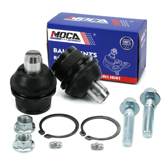 MOCA AUTOPARTS 2x Front Upper Ball Joints Fit for 2003-2014 Ford E-150 & 1992-2002 Ford E-150 Econoline & 1992-1998 Ford E-350 Econoline & 2003-2019 Ford E-450 Super Duty