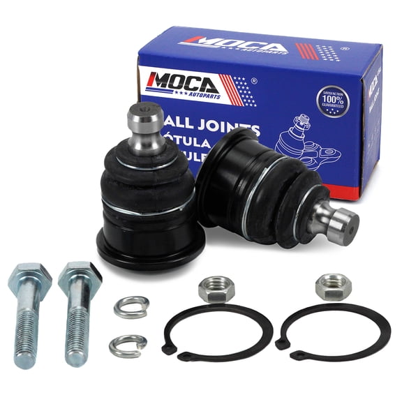 MOCA AUTOPARTS 2x Front Upper Ball Joints Fit for 2004-2007 Buick Rainier & 2002-2009 GMC Envoy & 2005-2009 Saab 9-7x