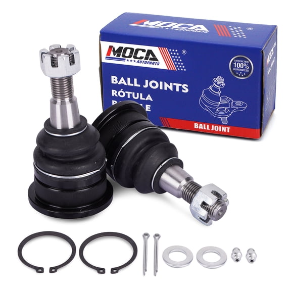 MOCA AUTOPARTS 2x Front Upper Ball Joints Fit for 2009-2010 Dodge Ram 1500 & 2011-2018 Ram 1500