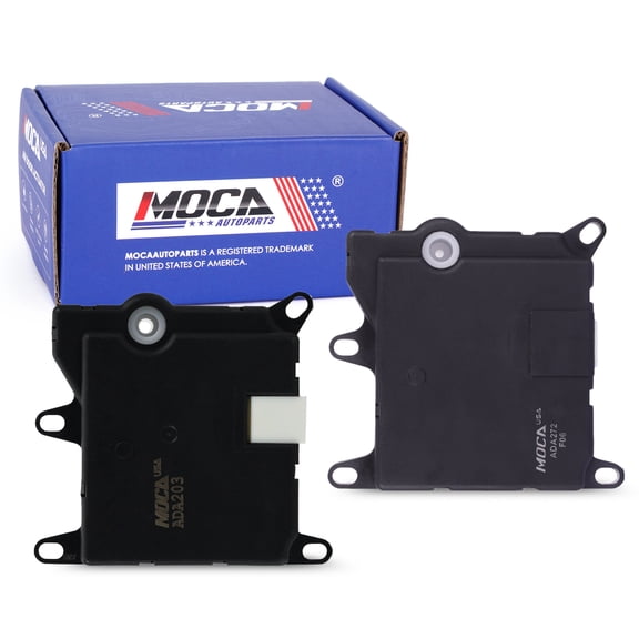 MOCA AUTOPARTS 2x HVAC Blend Door Actuator Fit for 2005-2007 Ford F-250 F-350 Super Duty 5.4L 6.0L 6.8L & 2005-2007 Ford F-450 F-550 Super Duty 6.0L 6.8L & 2002-2005 Ford Excursion 5.4L 6.8L