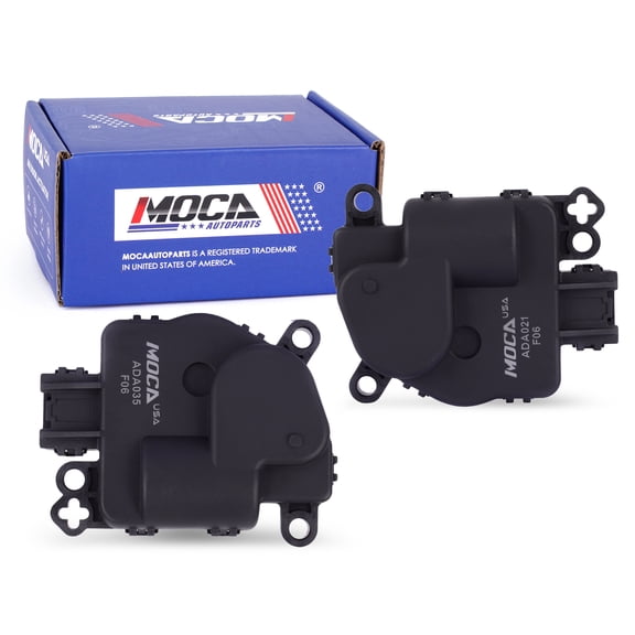 MOCA AUTOPARTS 2x Heater Blend Door Actuator Fit for 2010-2012 Jeep Patriot 2.0L 2.4L & 2010-2012 Jeep Compass 2.0L 2.4L & 2010-2011 Dodge Caliber 2.0L 2.4L
