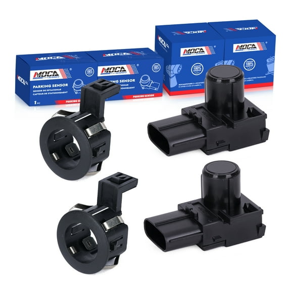 MOCA AUTOPARTS 2x Parking Aid Sensor with Bracket Fit for 2010-2013 Lexus GX460 & 2010-2012 Lexus RX350 RX450h & 2011-2017 Toyota Sienna