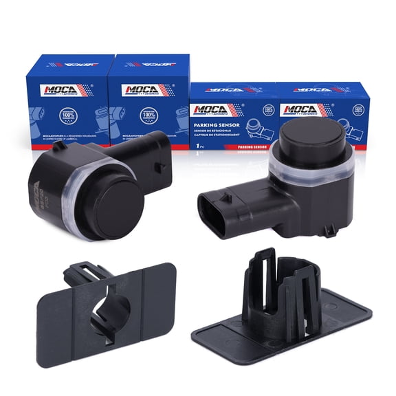 MOCA AUTOPARTS 2x Parking Aid Sensor with Bracket Fit for 2013-2016 Ford Escape & 2015-2017 Ford Transit-150 Transit-250 Transit-350