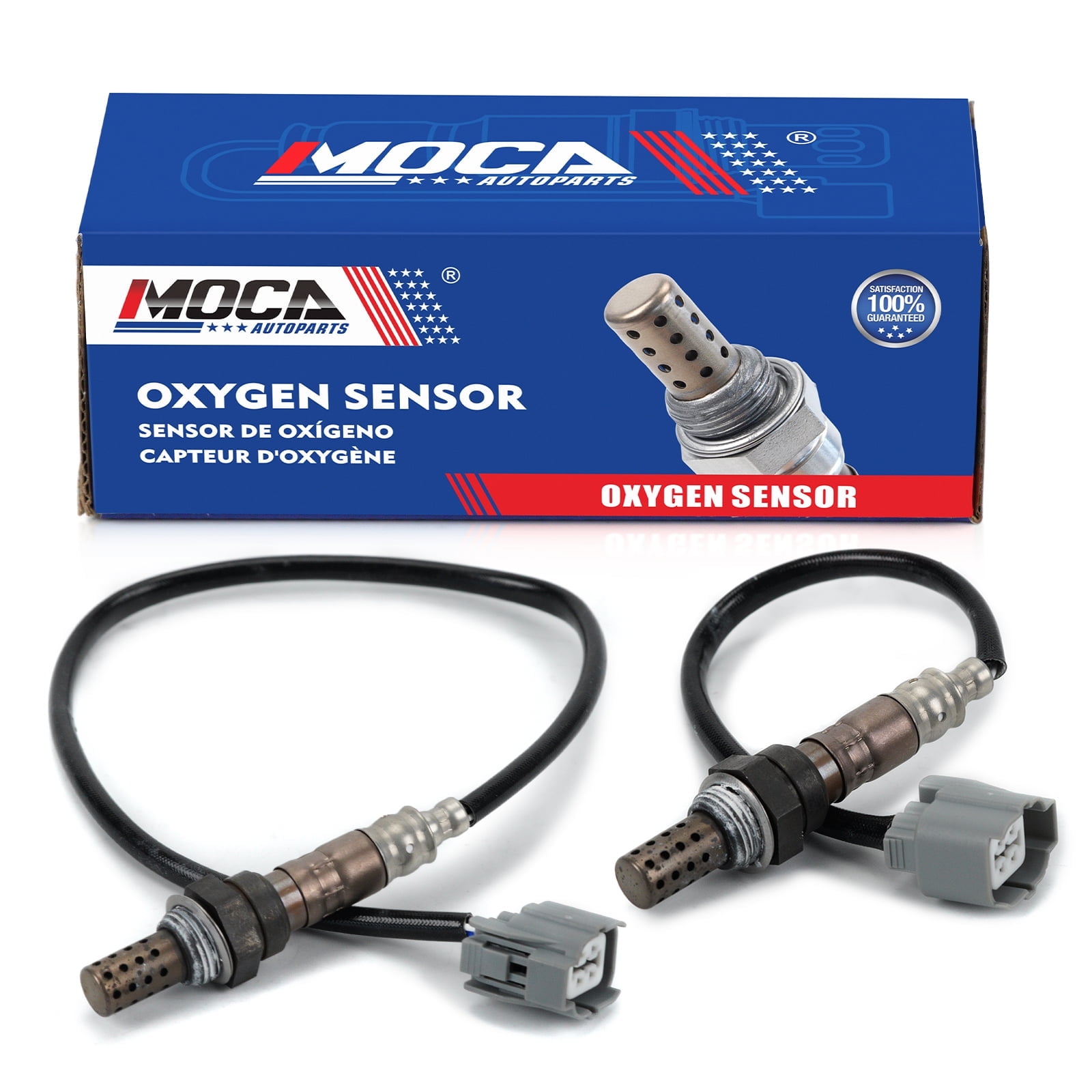 MOCA AUTOPARTS 2x Upstream & Downstream O2 Sensor Oxygen Sensor Fit for 1998-2002 Honda Accord 2.3L