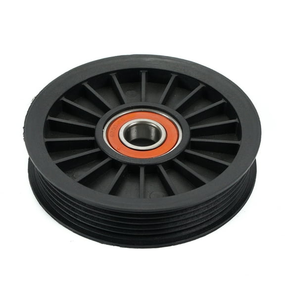 MOCA AUTOPARTS 38024 Accessory Drive Belt Idler Pulley Fit for 1990-1995 Chevrolet K3500 K1500 C3500 GMC K2500 K3500 C3500 & 2004-2008 Chevrolet Aveo