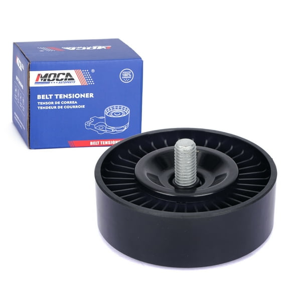 MOCA AUTOPARTS 38027 Drive Belt Idler Pulley Fit for 1990-1995 Buick Regal 3.8L & 2001-2006 Hyundai Santa Fe 2.7L & 2003-2008 Hyundai Tiburon 2.7L
