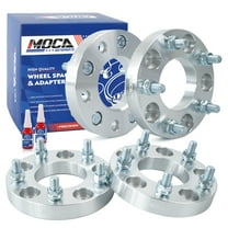 MOCA AUTOPARTS 4PCS 1"(25mm) Wheel Spacers 5x5" to 5x5" with 1/2"x20 Thread Pitch Fit for 1964-1987 Buick LeSabre & 1985-2002 Chevrolet Astro & 2007-2018 Jeep Wrangler