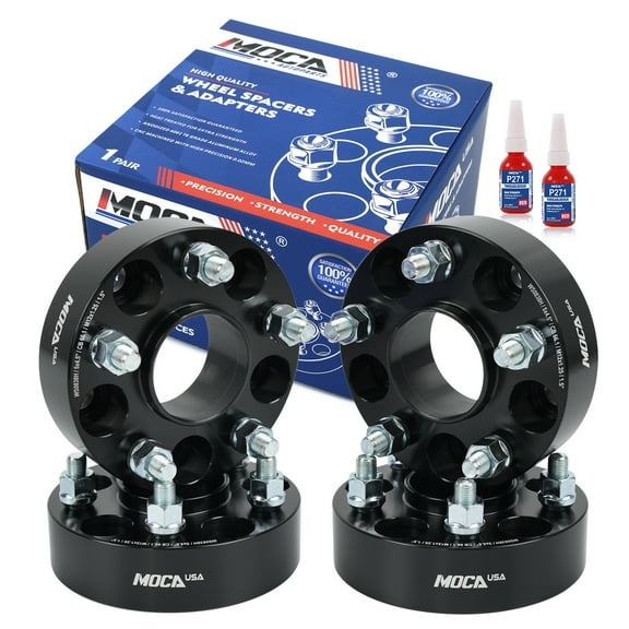 MOCA AUTOPARTS 4PCS 1.5"(38mm) Wheel Spacers 5x4.5" to 5x4.5" with M12x1.25 Thread Pitch Fit for 2008-2012 Infiniti Ex35 & 2009-2013 Infiniti Fx50 & 2013-2018 Nissan Pathfinder