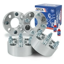 MOCA AUTOPARTS 4PCS 2"(50mm) Wheel Spacers 4x4" to 4x4" with 1/2"x20 Thread Pitch Fit for Golf Cart EZ GO EZGO Club Car