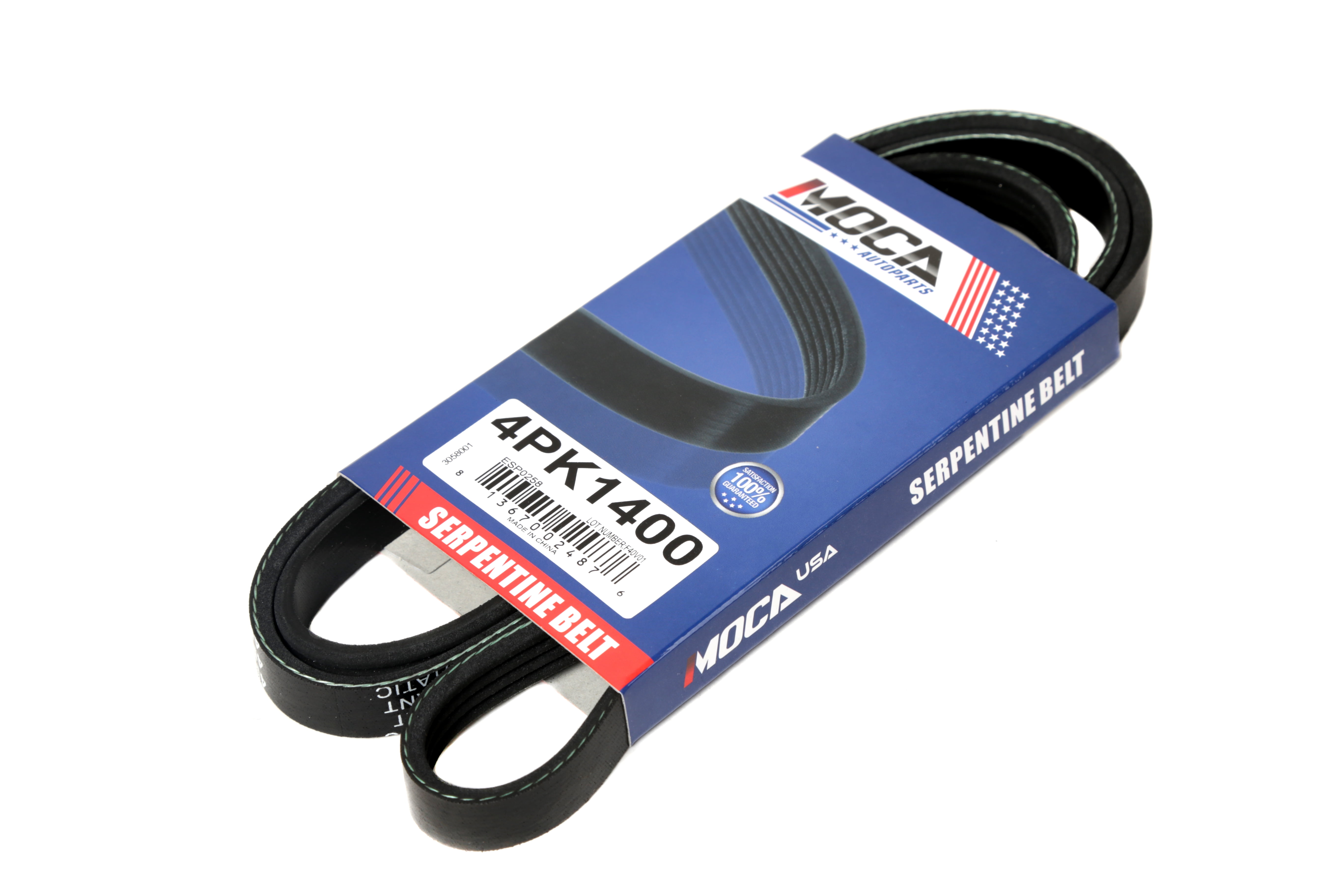 MOCA AUTOPARTS 4PK1400 Serpentine Belt for 10-04 Chrysler Pt