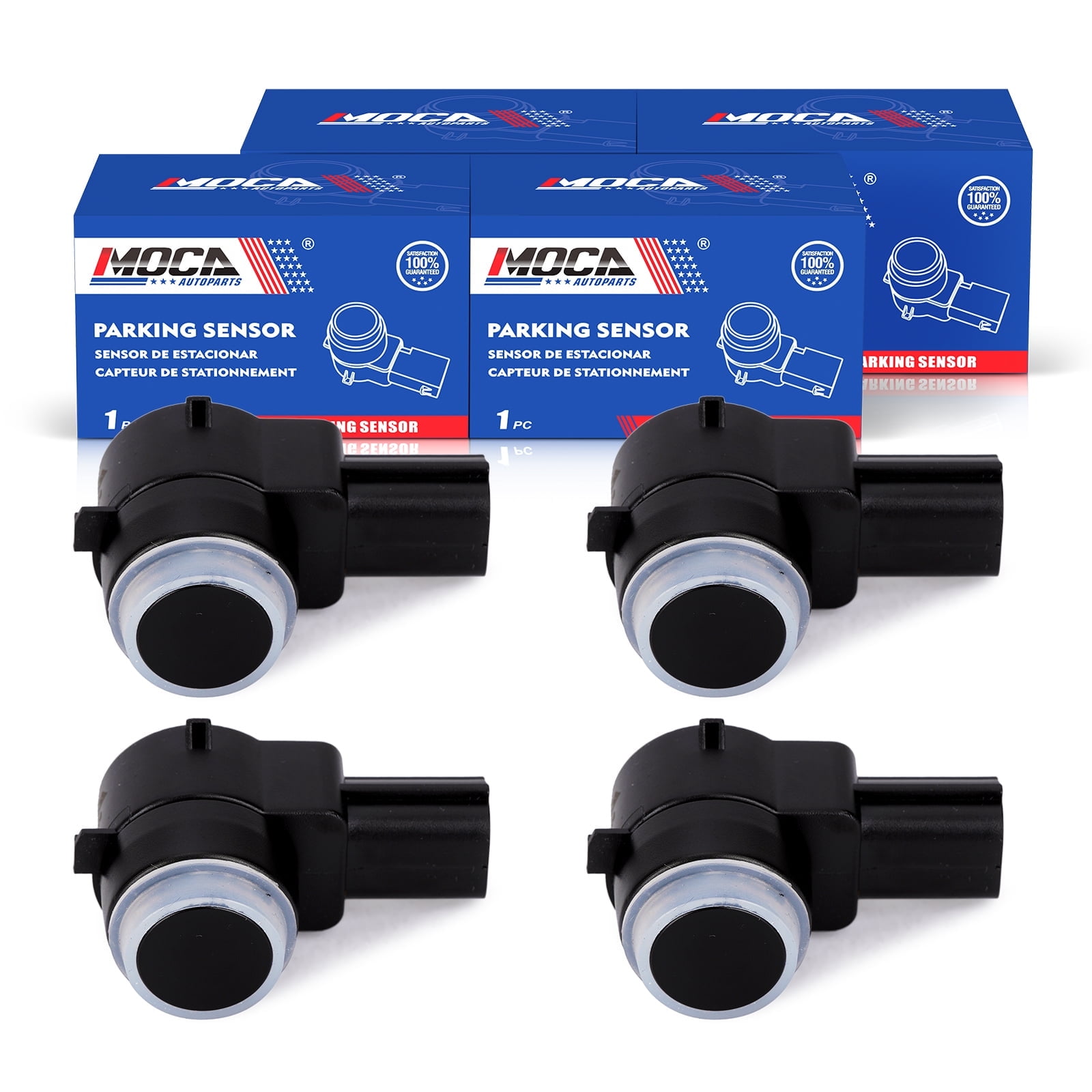 X AUTOHAUX 4pcs Capteur De Stationnement 5HX08TZZAA PDC Recul