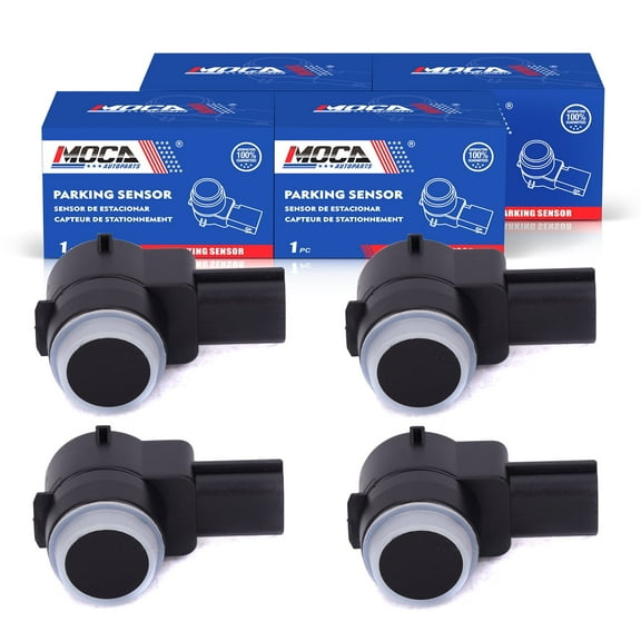 MOCA AUTOPARTS 4Pcs Rear Parking Aid Sensor Fit for 2008-2017 Buick Enclave & 2007-2014 Chevrolet Suburban 1500 & 2007-2010 Saturn Outlook
