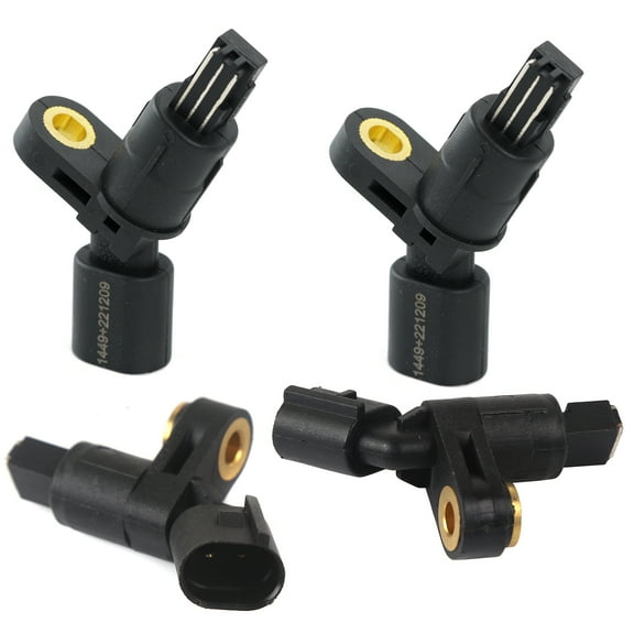MOCA AUTOPARTS 4pcs Front Rear ABS Wheel Speed Sensor Fit for Volkswagen Beetle Golf Jetta Audi TT