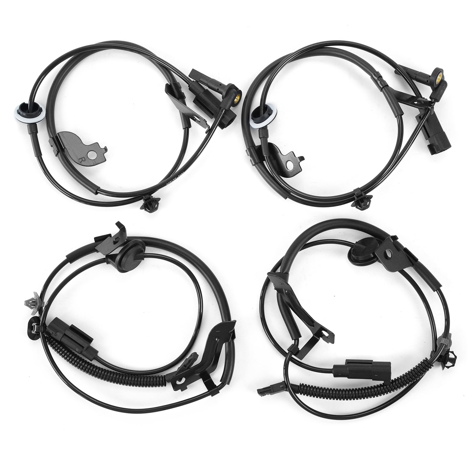 MOCA AUTOPARTS 4pcs Front Rear Left Right ABS Speed Sensor Fit for 2007 ...