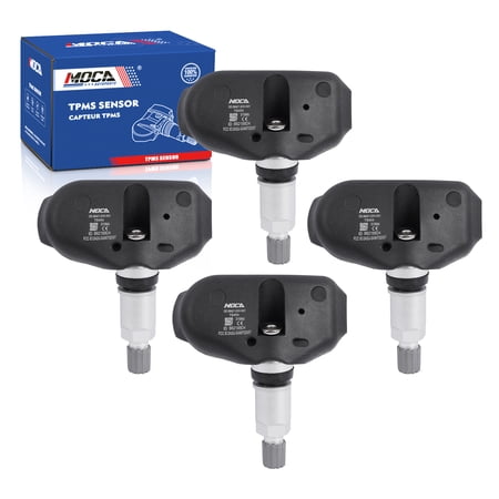 MOCA AUTOPARTS 4x 315MHz TPMS Tire Pressure Monitoring Sensors Fit for 2009-2020 Nissan GT-R & 2015-2018 Chevrolet City Express & 2004-2010 Infiniti QX56