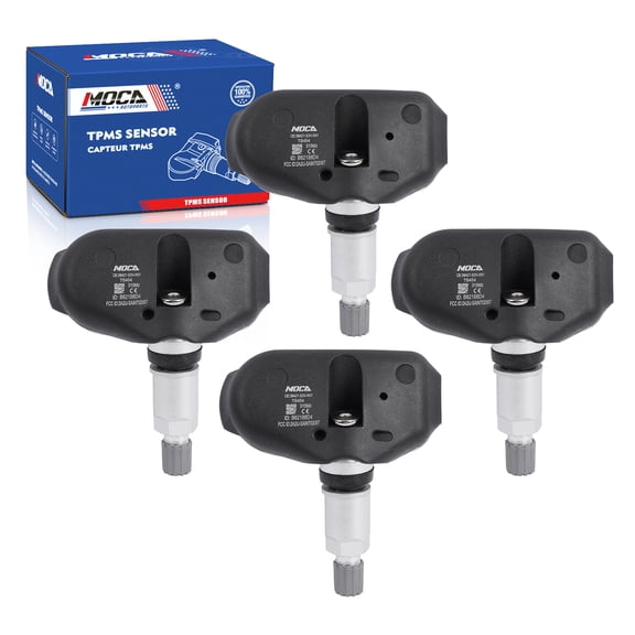 MOCA AUTOPARTS 4x 315MHz TPMS Tire Pressure Monitoring Sensors Fit for 2009-2020 Nissan GT-R & 2015-2018 Chevrolet City Express & 2004-2010 Infiniti QX56