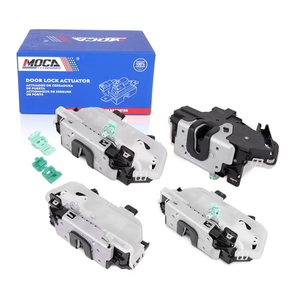 MOCA AUTOPARTS 4x Door Lock Actuator Fit for 2011-2019 Ford Explorer 3.5L & 2013-2017 Ford Taurus 2.0L