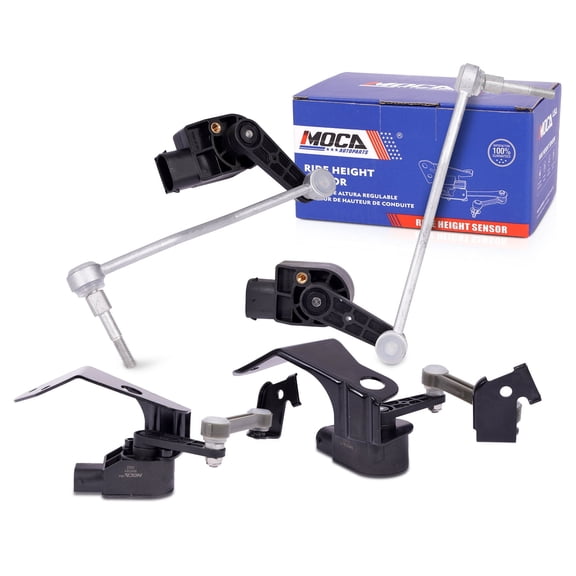 MOCA AUTOPARTS 4x Front & Rear Ride Height Level Sensor Fit for 2006-2013 Bentley Continental & 2004-2010 Audi A8 Quattro & 2007-2010 Audi S8