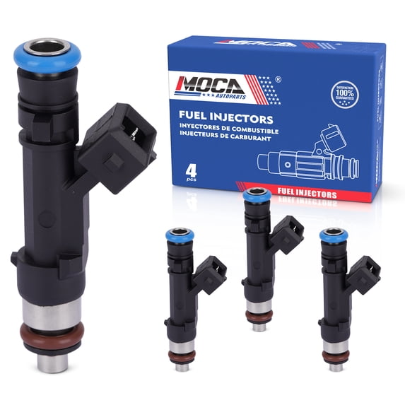 MOCA AUTOPARTS 4x Fuel Injectors FJ1150 Fit for 2013-2021 Chevrolet Trax 1.4L & 2012-2020 Chevrolet Sonic 1.4L & 2013-2015,2017-2021 Buick Encore 1.4L