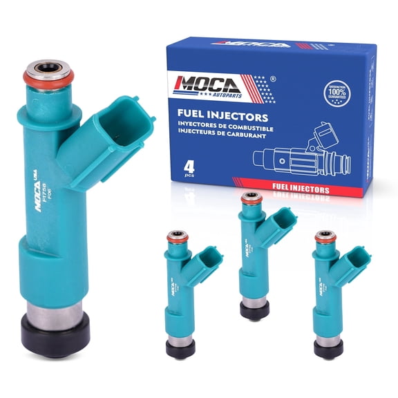 MOCA AUTOPARTS 4x Fuel Injectors FJ758 Fit for 2008-2015 Scion xB 2.4L & 2005-2010 Scion tC 2.4L & 2009-2013 Toyota Corolla Matrix 2.4L w/ FederalEmissions