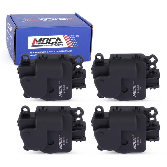 MOCA AUTOPARTS 4x Heater Blend Door Actuator Fit for 2010-2017 Jeep Patriot 2.0L 2.4L & 2007-2011 Chrysler 300 5.7L & 2007-2011 Dodge Charger 5.7L