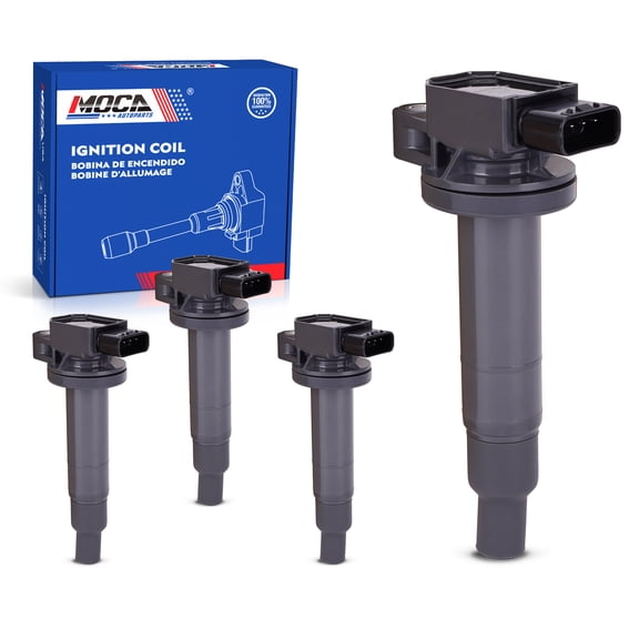 MOCA AUTOPARTS 4x Ignition Coils Fit for 2004-2006 Scion xA xB 1.5L & 2001-2009 Toyota Prius 1.5L & 2006-2016 Toyota Yaris 1.5L