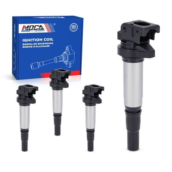MOCA AUTOPARTS 4x Ignition Coils Fit for 2007-2013 Mini Cooper 1.6L & 2013-2016 Mini Cooper Paceman 1.6L