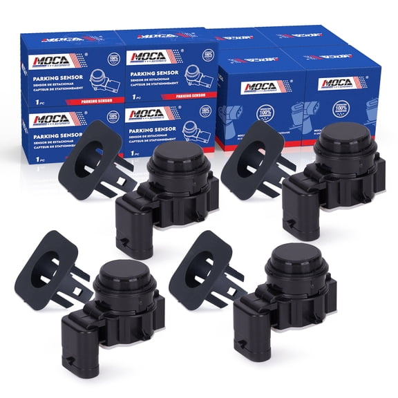 MOCA AUTOPARTS 4x Parking Aid Sensor with Bracket Fit for 2018-2023 Dodge Durango & 2014-2018 Jeep Cherokee & 2021-2023 Jeep Grand Cherokee