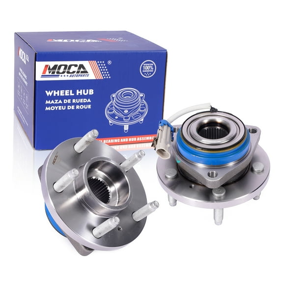MOCA AUTOPARTS 513121 2x Front Wheel Hub Bearing w/ ABS Fit for 2002-2006 Buick Rendezvous & 2001-2005 Pontiac Aztek & 1997-2004 Chevrolet Venture