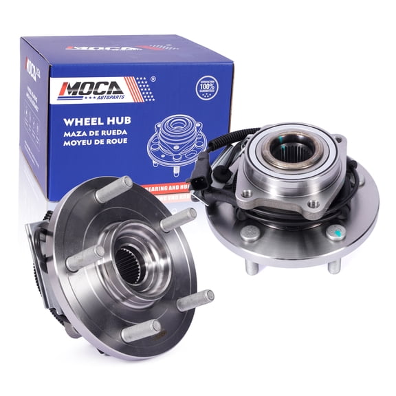 MOCA AUTOPARTS 513273 2x Front Wheel Hub Bearing Assembly Fit for 2011-2014 Volkswagen Routan 3.6L & 2011-2012 Chrysler Town & Country 3.6L