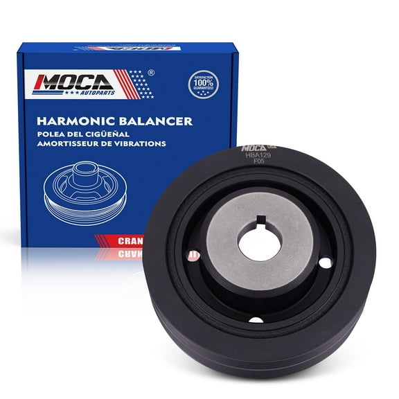 MOCA AUTOPARTS 594-129 Engine Harmonic Balancer Fit for 2007-2013 Subaru Forester 2.5L & 1995-2001 Subaru Impreza 2.2L & 2007-2009 Subaru Outback 2.5L