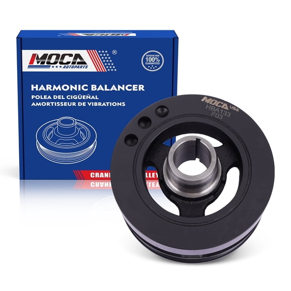 MOCA AUTOPARTS 594-133 Engine Harmonic Balancer Fit for 1995-1998 Dodge B2500 5.9L & 1994-2002 Dodge Ram 2500 5.9L & 1999-2003 Dodge Ram 3500 Van 5.9L