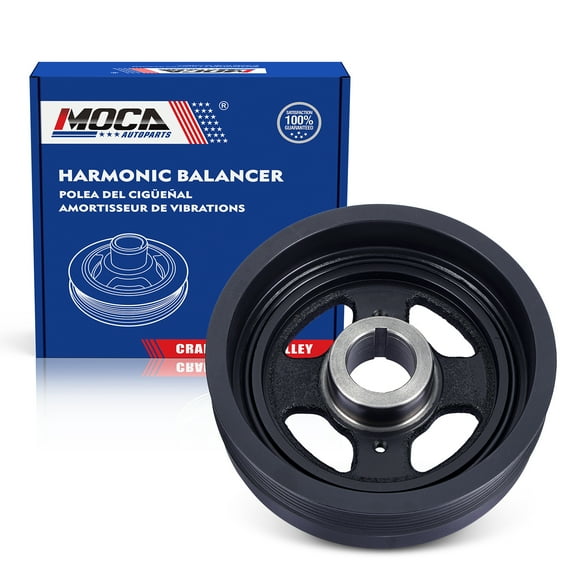 MOCA AUTOPARTS 594-301 Engine Harmonic Balancer Fit for 2002-2019 Nissan Altima 2.5L & 2008-2020 Nissan Rogue 2.5L & 2005-2022 Nissan X-Trail 2.5L
