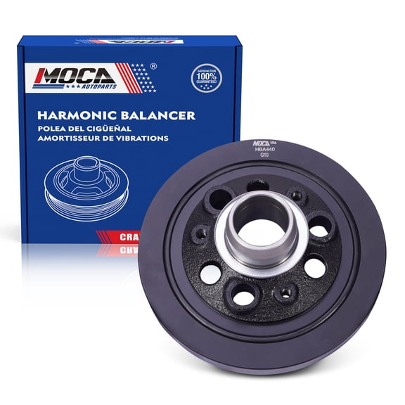MOCA AUTOPARTS 594-440 Harmonic Balancer Fit for 2009-2010 Dodge Challenger Charger 5.7L & 2009-2010 Jeep Commander 5.7L & 2009-2010 Chrysler 300 5.7L