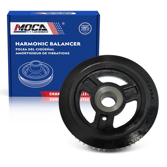 MOCA AUTOPARTS 594-771 Harmonic Balancer Fit for 2007-2012 Mazda CX-7 2.3L & 2007-2013 Mazda 3 2.3L & 2006-2007 Mazda 6 2.3L