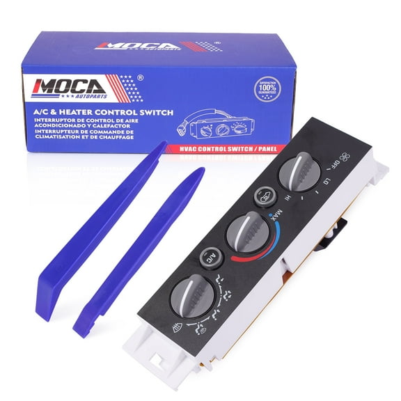 MOCA AUTOPARTS 599-007 A/C Heater Climate Control Module Fit for 1996-2000 Chevrolet Tahoe 5.7L & 1996-2000 GMC Yukon 5.7L & 2000 Cadillac Escalade 5.7L