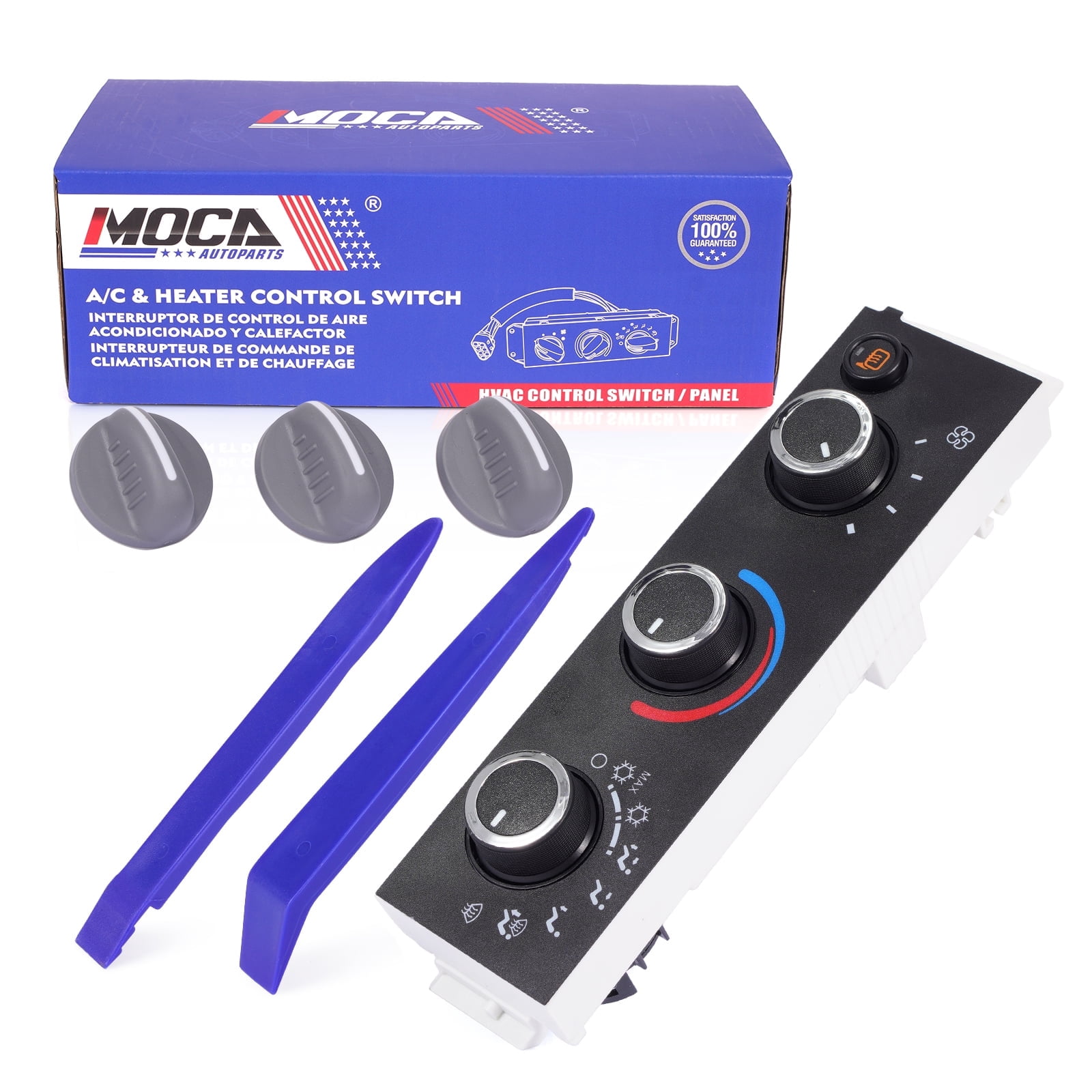 Module Heater Control Assy MOCA AUTOPARTS 599-294 A/C Heater Climate Control Module Fit for 2001 ...