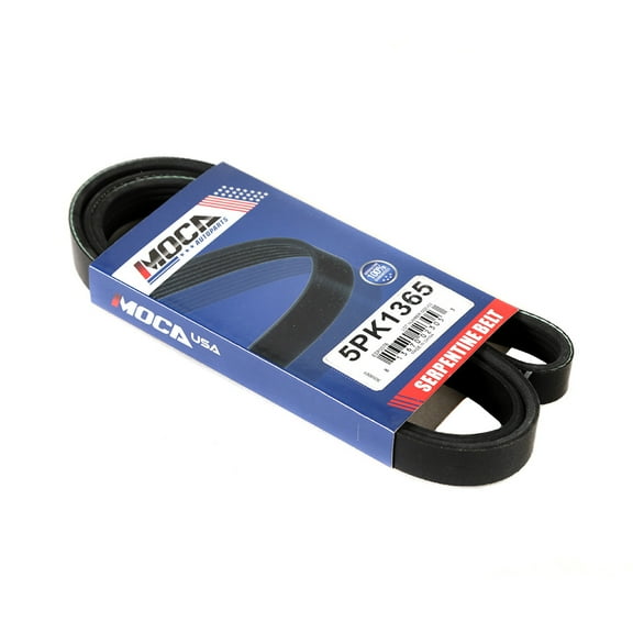 MOCA AUTOPARTS 5PK1365 Serpentine Belt Fit for 2005 Chrysler Sebring 2005 Dodge Stratus & 2004-2005 Mitsubishi Eclipse 2.4L L4