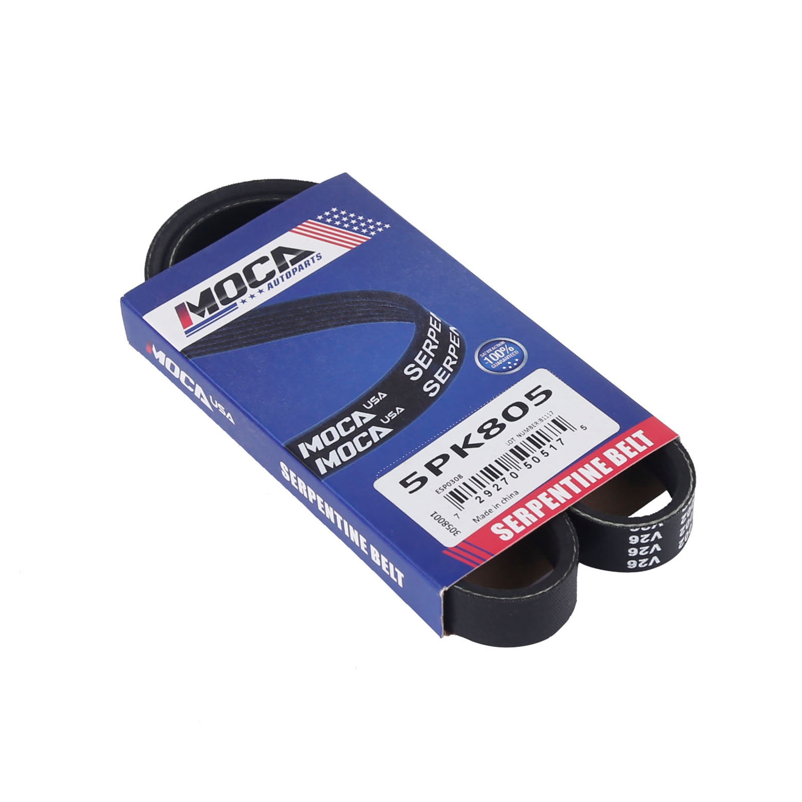 Mikako MOCA AUTOPARTS 5PK805 Serpentine Belt Fit for 1986-1987
