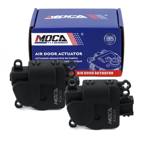 MOCA AUTOPARTS 604-029 2x HVAC Heater Air Blend Door Actuator Fit for 2008-2014 Dodge Avenger & 2009-2020 Dodge Journey & 2014-2023 Ram ProMaster 1500 2500 3500