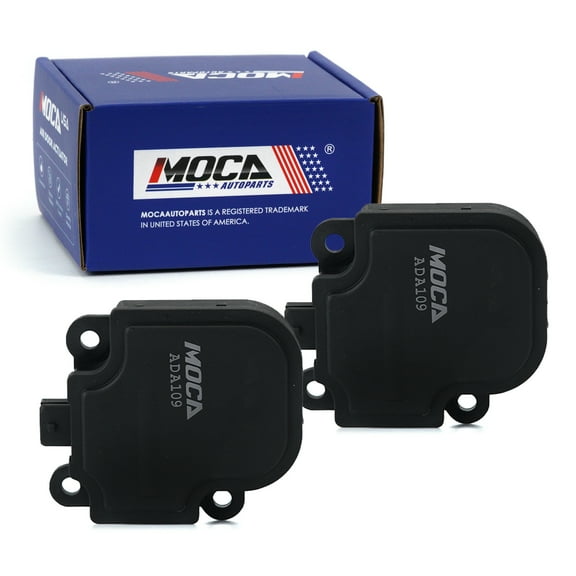 MOCA AUTOPARTS 604-109 2x HVAC Heater Air Blend Door Actuator Fit for 2009-2012 Chevrolet Malibu & 2005-2010 Pontiac G6