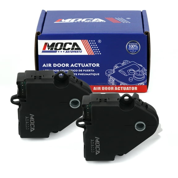 MOCA AUTOPARTS 604-110 2x HVAC Heater Air Blend Door Actuator Fit for 2004-2007 Buick Rainier & 2003-2009 GMC Envoy & 2003-2008 Isuzu Ascender & 2005-2009 Saab 9-7x