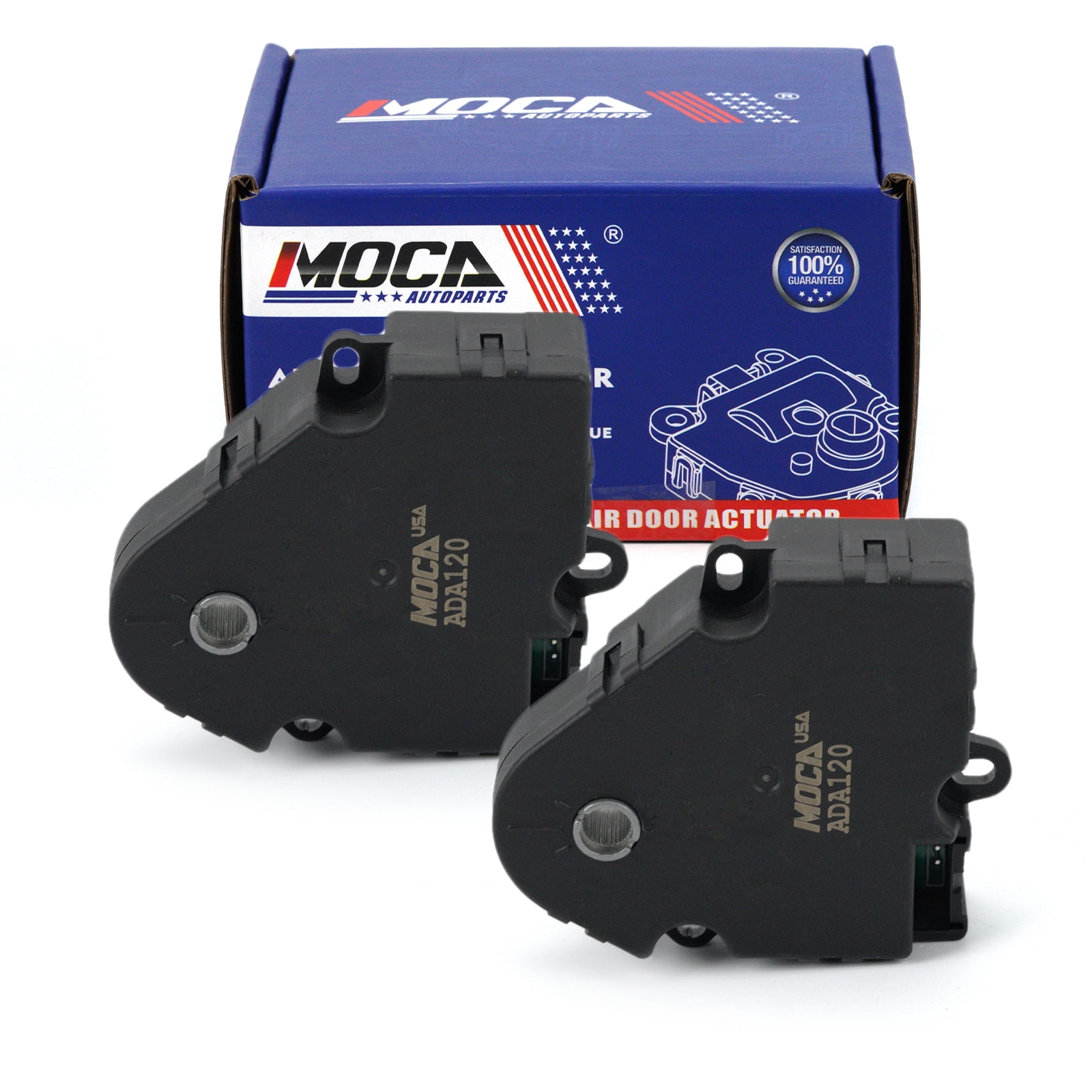 MOCA AUTOPARTS 604-120 2x HVAC Heater Air Blend Door Actuator Fit for 2002-2005 Cadillac Escalade 5.3L & 2001-2006 Chevrolet Silverado 1500 HD 6.0L & 2003-2006 Isuzu Ascender 5.3L