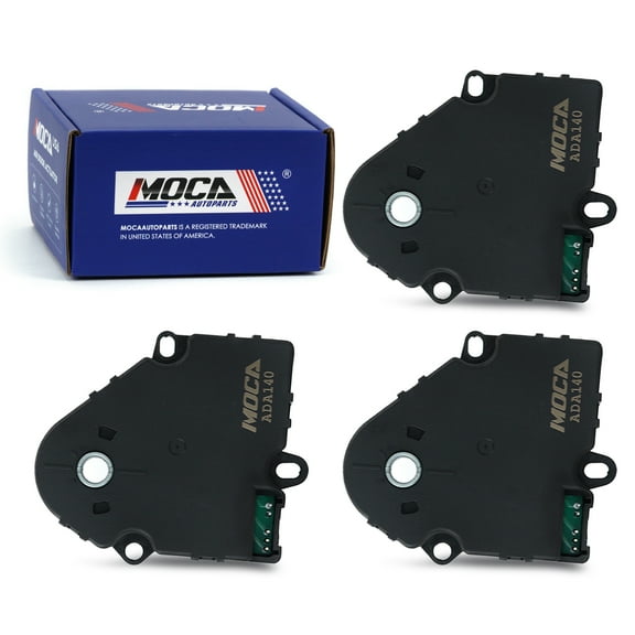 MOCA AUTOPARTS 604-140 3x HVAC Heater Air Blend Door Actuator Fit for 2008-2012 Buick Enclave & 2009-2012 Chevrolet Traverse 3.6L