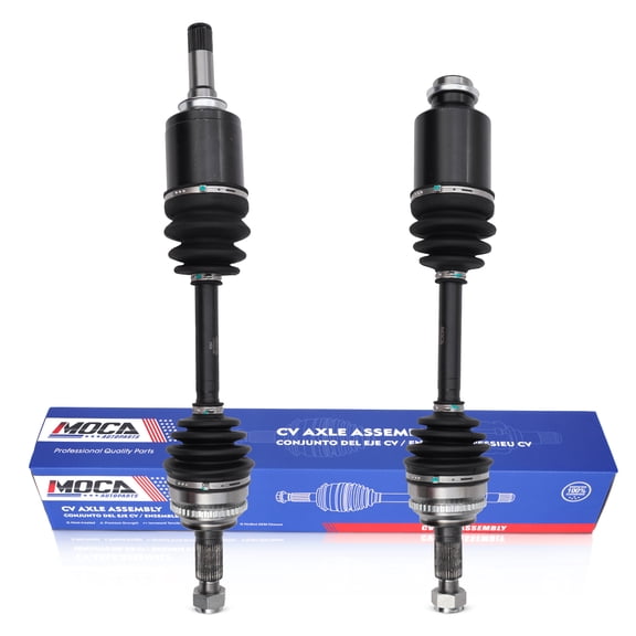 MOCA AUTOPARTS 66-2188 66-2190 2X Front CV Axle Assembly Fit for 2007-2014 Ford Edge 3.5L & 2011-2015 Lincoln MKX 3.7L & 2011-2014 Ford Edge 3.7L FWD ONLY