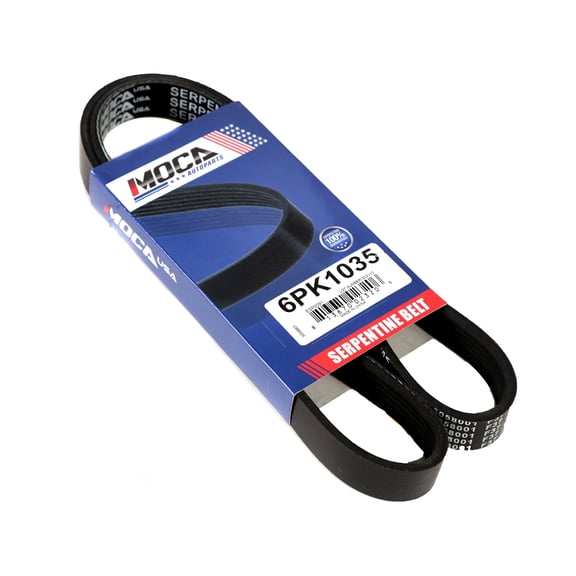 MOCA AUTOPARTS 6PK1035 Serpentine Belt Fit for 1991-1996 Infiniti G20 2.0L & 1998-2001 Toyota Camry 3.0L & 1999-2003 Toyota Solara 3.0L